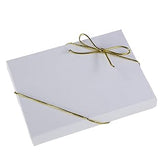 Gift Box for Ornaments, Clear includes Gold Stretch Bow