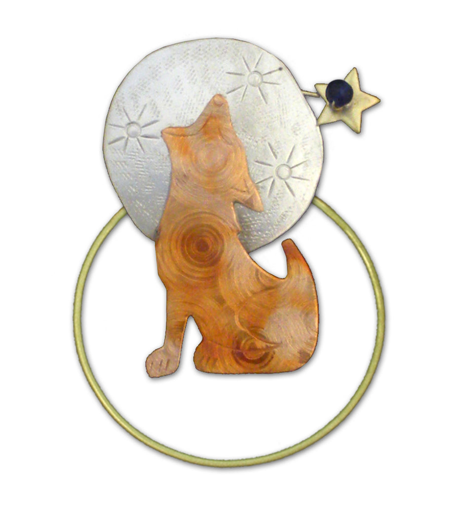 Howling at the Moon, Clips-over-the-Page Bookmark