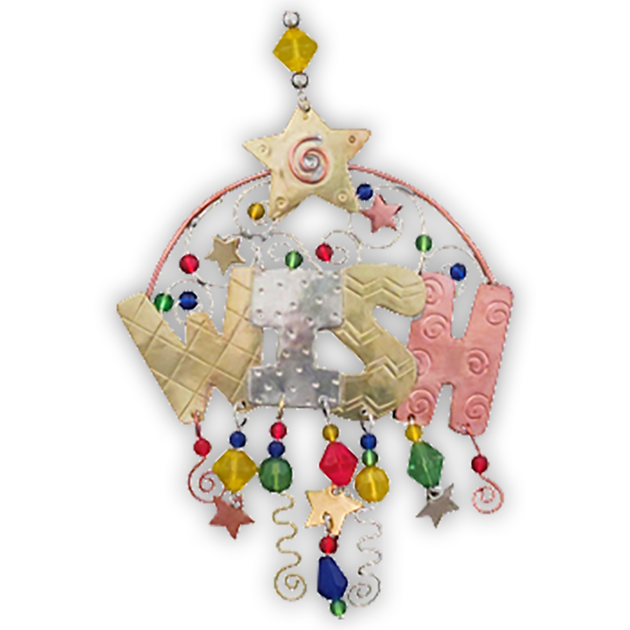 Make A Wish - Handmade Ornament