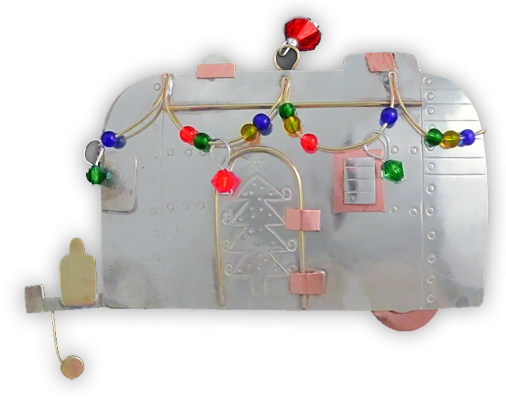 Airstream Camper - Handmade Ornament