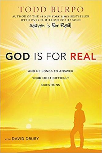 God is for Real, Autographed, Hard Cover, Autographed by Todd Burpo