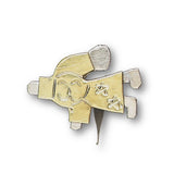 Santa, Micro or Long Eye Magnetized Needle Threaders, Puffin