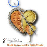 Santa, Micro or Long Eye Magnetized Needle Threaders, Puffin