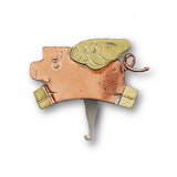 Flying Pig, Micro or Long Eye Needle Threaders, Puffin & Company - Retiring