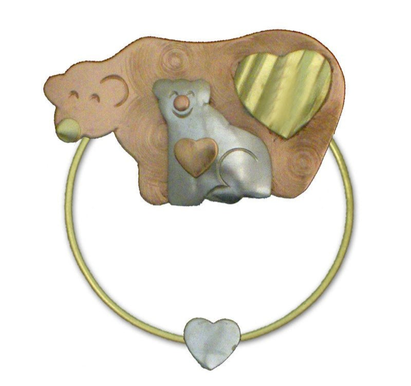 Bear & Cub - Clips-Over-The-Page - Bookmark