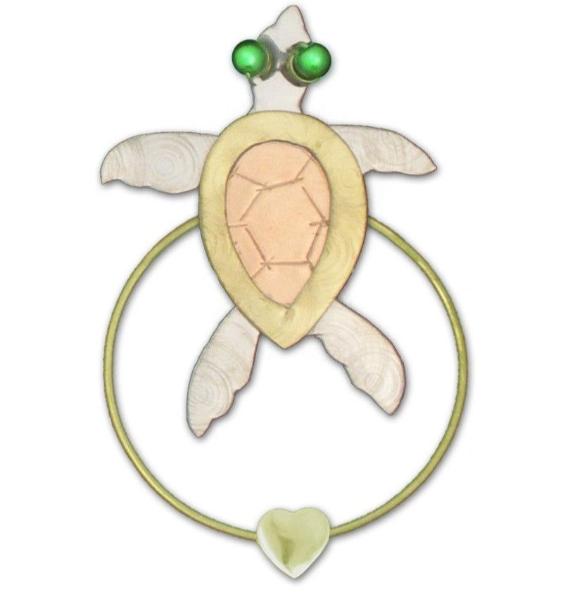 Sea Turtle - Clip-over-the-Page - Bookmark @ www.art-soulworks.com