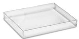 5x7 foldable crystal clear gift box