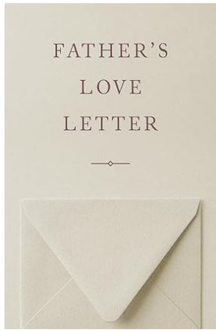 Father's Love Letter, 25  Pack, by Barry Adams white