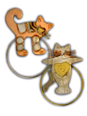 Cute Kitty Cats Bookmark Set,  Clip-Over-The-Page BookArt