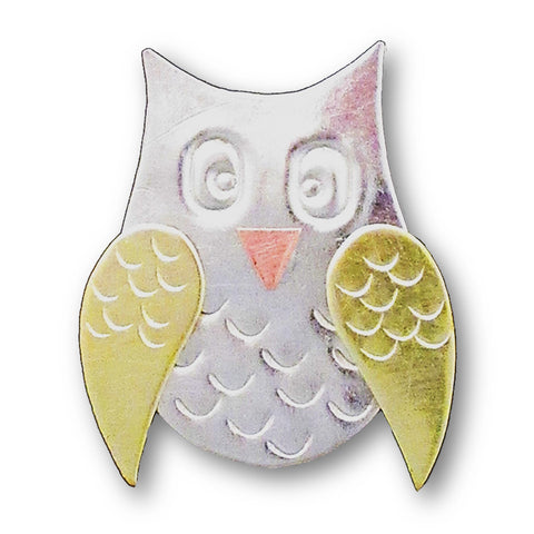 Wise Old Owl, Petite Magnetic Mini Minder, Needle Nanny, Puffin & Company