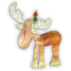 Murphy Moose  - Handmade Ornament