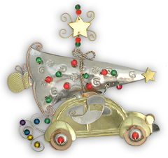 VW Love Bug - Handmade Ornamen