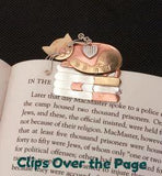 BookArt clip-over-the-page bookmark by www.Art-SoulWorks.com 