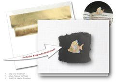 Fancy Fish, Book Lovers Card & Bookmark Gift Set featuring -  Fancy Fish, BookArt bookmark