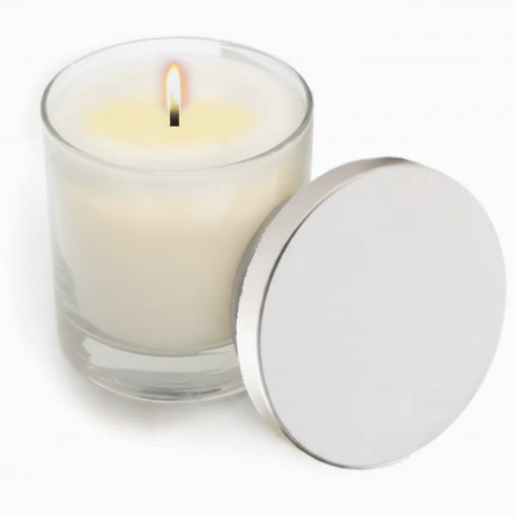 hand poured scentd sp candle with lid 
