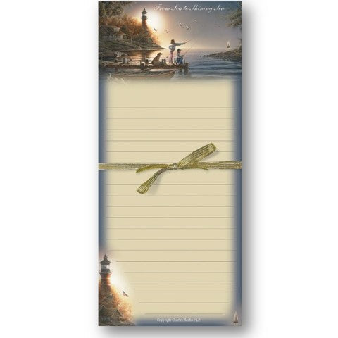 From Sea to Shining Sea, Magnetic Note Pad, art by Terry Redlin