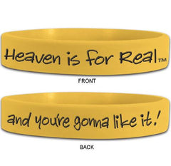 Heaven is for Real, Silicone Wristbands 5, 15, 25 Pieces