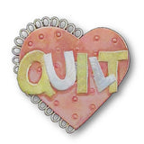 Quilt Heart Needle Nanny by Puffin & Company