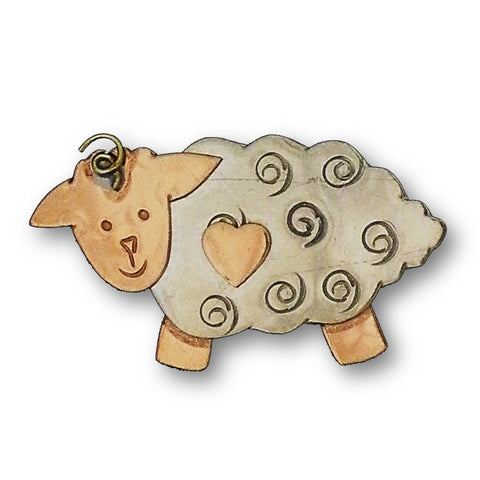 Little Sheep, Magnetic Needle Nanny & Needle Keeper, Puffin & Company