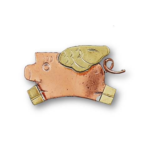 Flying Pig, Magnetic Mini Minder-Needle Nanny, Puffin & Company