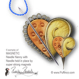 Smiley Snail, Petite Magnetic Mini Minder-Needle Nanny, Puffin & Company