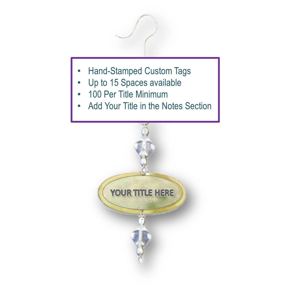 example of custom hand stamped hand tag