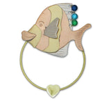Fancy Fish - Clip-over-the-Page - Bookmark @ www.art-soulworks.com