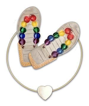 Sandals - Clip-over-the-Page - Bookmark @ www.art-soulworks.com