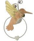 Humming Bird Clip-over-the-Page Bookmark @ www.art-soulworks.com