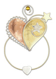 Inspire Heart - Clip-over-the-Page - Bookmark @ www.art-soulworks.com
