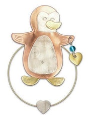 Penguin - Clips-over-the-Page - Bookmark @ www.art-soulworks.com