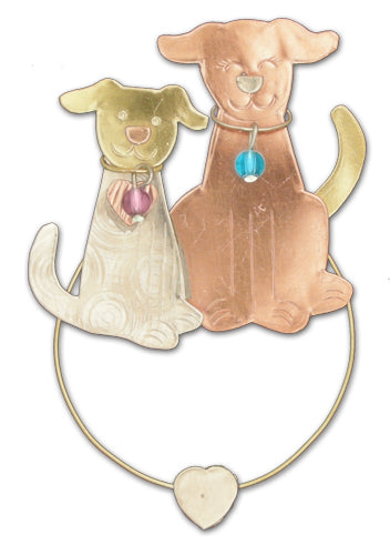 Puppy Love, Book Lovers Card & Bookmark Mailable Gift Set