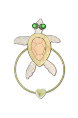 Sea Turtle - Clip-over-the-Page - Bookmark @ www.art-soulworks.com