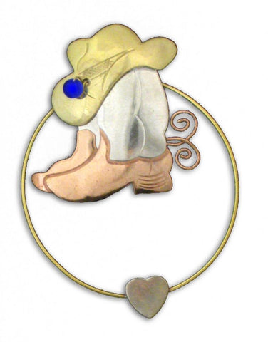 Wild West Boots - Clip-over-the-Page - Bookmark @ www.art-soulworks.com